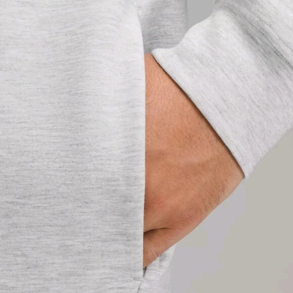 Lululemon | City Sweat Pullover Hoodie - Light Grey | Large - Picture 7 of 9